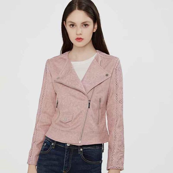 klacwaya 2020 autumn women faux suede leather biker jackets long sleeve zipper suede streetwear hollow out pink coat1, Black;brown
klacwaya 2020 autumn women faux suede leather biker jackets long sleeve zipper suede streetwear hollow out pink coat1, Black;brown