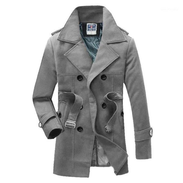 men's wool & blends fiyesmen jacket men's fashion slim fit long sleeve suit windbreaker trench coat men autumn winter warm button, Black
men's wool & blends fiyesmen jacket men's fashion slim fit long sleeve suit windbreaker trench coat men autumn winter warm button, Black