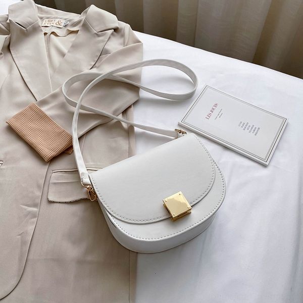 h5huw summer solid color women's new fashion one version texture popular korean shoulder small simple fashion cross bagsmall bag saddle
h5huw summer solid color women's new fashion one version texture popular korean shoulder small simple fashion cross bagsmall bag saddle