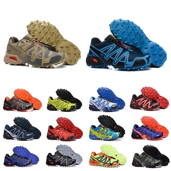 new arrival speed cross 3 cs outdoor mens running shoes speedcross 3 iii black green trainers men sports sneakers scarpe zapatos 40-46