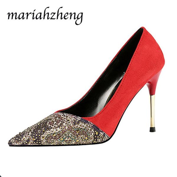 meriahzheng 10cm 2020 fashion high heel shallow mouth pointed metal rivet rhinestone nightclub single shoes high heels lsj, Black
meriahzheng 10cm 2020 fashion high heel shallow mouth pointed metal rivet rhinestone nightclub single shoes high heels lsj, Black