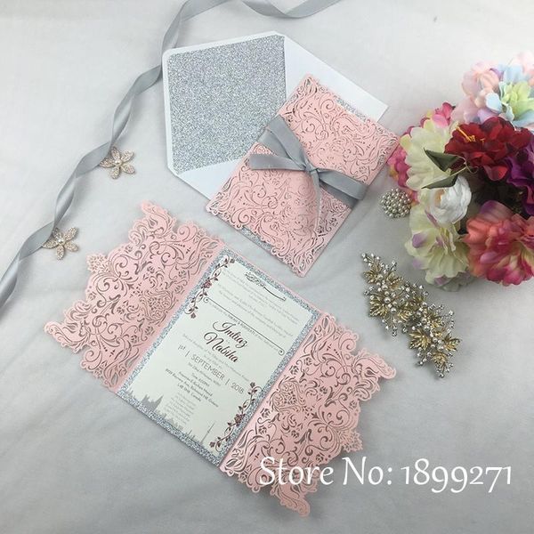 1full set flower design light pink pearl wedding invitation card with gliter paper recycled arabic wedding greet thank you card1
1full set flower design light pink pearl wedding invitation card with gliter paper recycled arabic wedding greet thank you card1