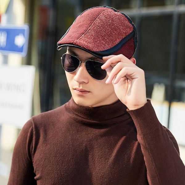gentleman fashion cabbie outdoor gift knitted flat press buttons middle-aged adjustable men hat casual beret caps warm, Blue;gray
gentleman fashion cabbie outdoor gift knitted flat press buttons middle-aged adjustable men hat casual beret caps warm, Blue;gray