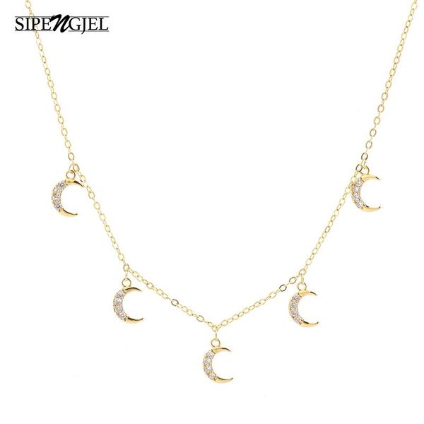 chains fashion cubic zircon 5 star necklace moon and personal diy pendants charm for women jewelry, Silver
chains fashion cubic zircon 5 star necklace moon and personal diy pendants charm for women jewelry, Silver