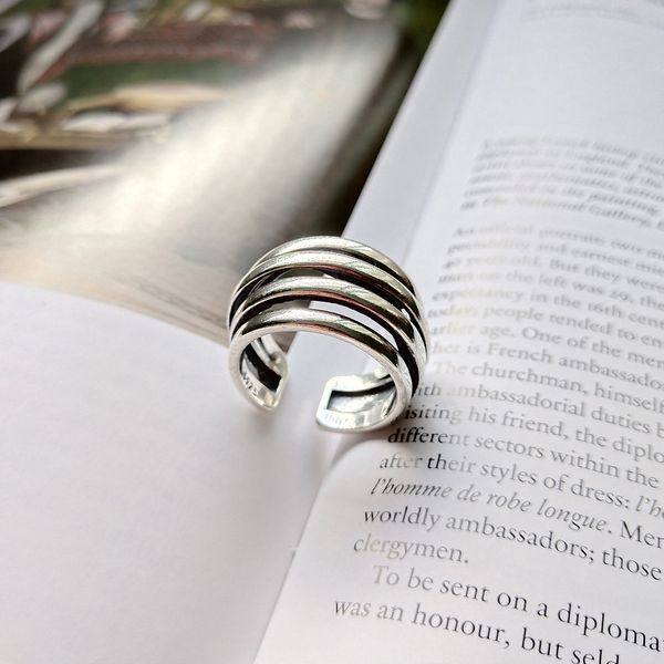 new minimalism 925 sterling silver vintage jewelry american european antique silver designer handmade wire adjustable rings gift for women
new minimalism 925 sterling silver vintage jewelry american european antique silver designer handmade wire adjustable rings gift for women