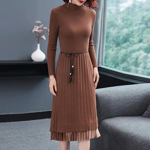 2019 new arrival casual knitted sweater dresses women autumn long sleeve dress ladies knee length dress winter clothes#j301, Black;gray
2019 new arrival casual knitted sweater dresses women autumn long sleeve dress ladies knee length dress winter clothes#j301, Black;gray