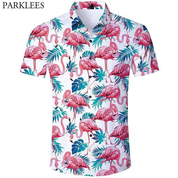 flamingo printed hawaiian beach shirt for men 2020 summer short sleeve tropical aloha shirts mens holiday party chemise homme, White;black
flamingo printed hawaiian beach shirt for men 2020 summer short sleeve tropical aloha shirts mens holiday party chemise homme, White;black