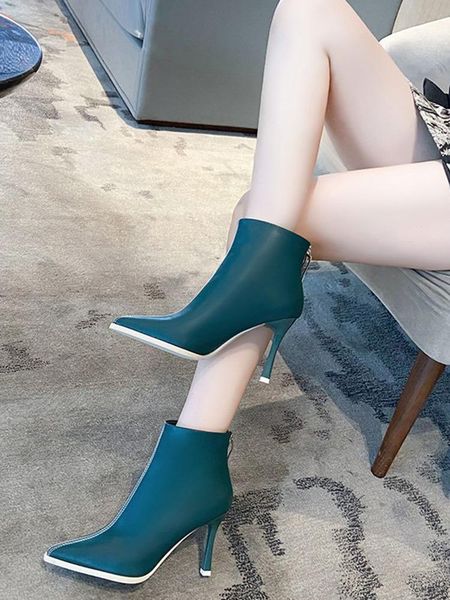 pointy boot winter boots lady booties ladies shoes luxury designer boots-women zipper pointe 2020 high heel fashion ankle, Black
pointy boot winter boots lady booties ladies shoes luxury designer boots-women zipper pointe 2020 high heel fashion ankle, Black