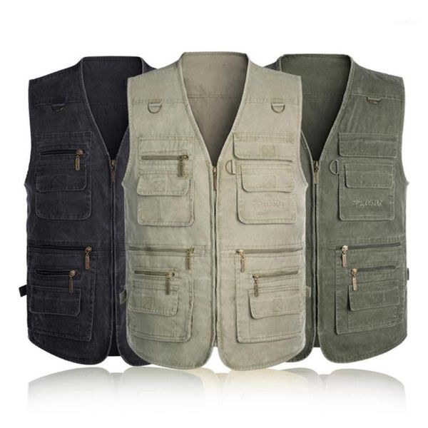 men cotton multi sleeveless pocket waistcoat plus size outdoor shooting fishing hiking vest jacket male clothing1, Black;white
men cotton multi sleeveless pocket waistcoat plus size outdoor shooting fishing hiking vest jacket male clothing1, Black;white
