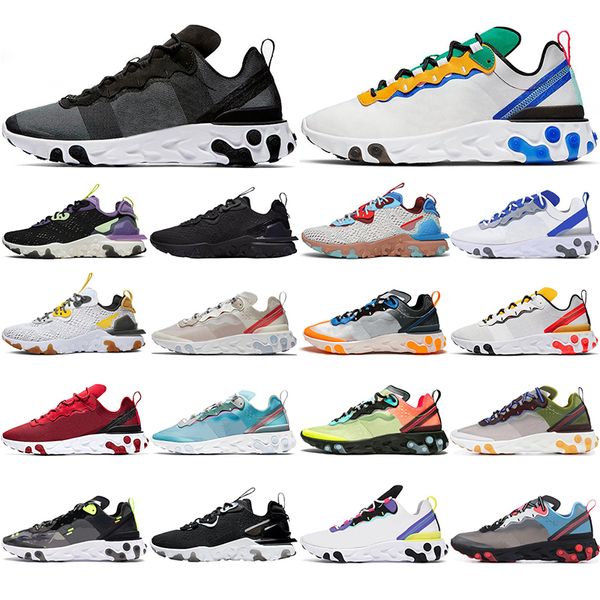react element 87 55 running shoes for men women triple black white black iridescent desert oasis bred outdoor trainer sports sneakers, White;red
react element 87 55 running shoes for men women triple black white black iridescent desert oasis bred outdoor trainer sports sneakers, White;red