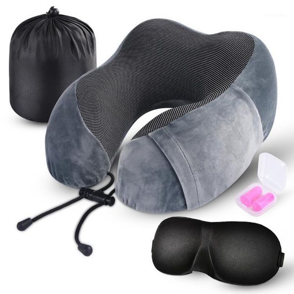 1pc u-shape memory foam neck pillow massage travel pillow airplane travel kit with 3d eye masks, earplugs luxury bag1
1pc u-shape memory foam neck pillow massage travel pillow airplane travel kit with 3d eye masks, earplugs luxury bag1