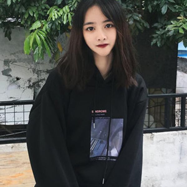 harajuku large size long sleeve headband with hoodie shirt embroidered jacket wind hip hop street section loose clothes marcus, Black
harajuku large size long sleeve headband with hoodie shirt embroidered jacket wind hip hop street section loose clothes marcus, Black