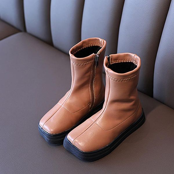 autumn winter new fashion woman boots cow genuine leather british high heel boots thick bottom shoes, Black
autumn winter new fashion woman boots cow genuine leather british high heel boots thick bottom shoes, Black