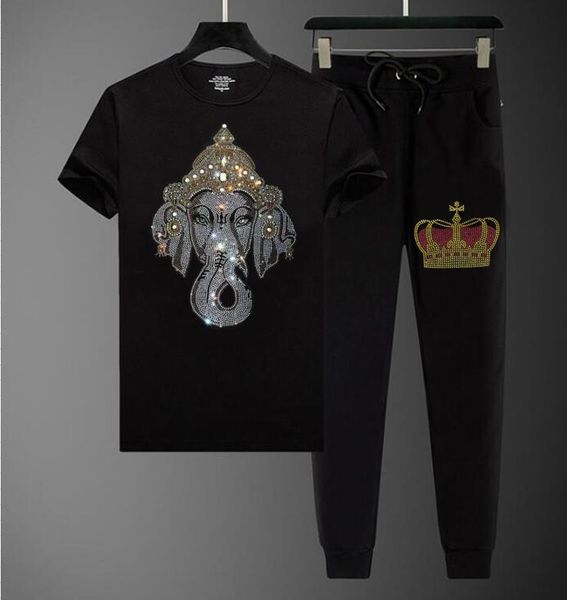 summer mens tracksuit new designer rhinestones suit running diamond sets 2021 new design men clothes, White;black
summer mens tracksuit new designer rhinestones suit running diamond sets 2021 new design men clothes, White;black