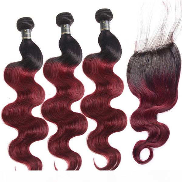 cambodian hair body wave 3 bundles with closure ombre 1b 99j human hair bundles with lace closure part 100% human hair, Black;brown
cambodian hair body wave 3 bundles with closure ombre 1b 99j human hair bundles with lace closure part 100% human hair, Black;brown