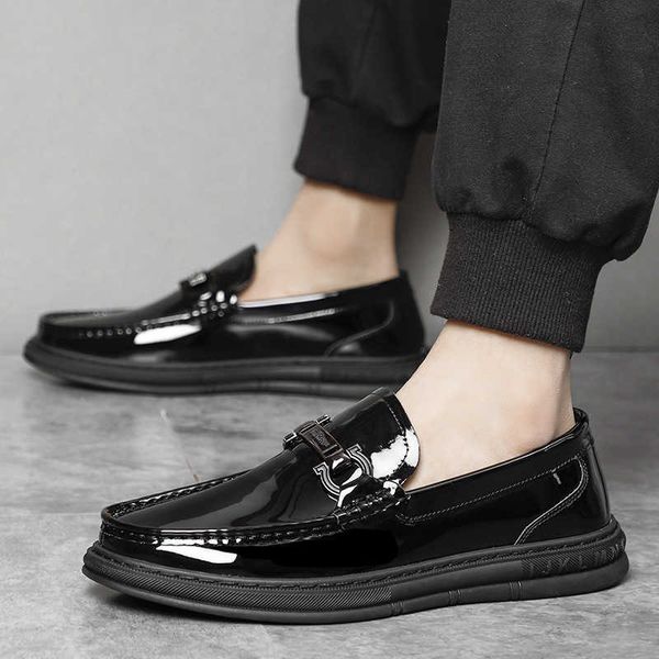 new bright doudou cowhide business dress leather leisure soft sole soft leather driving shoes men's fashion, Black
new bright doudou cowhide business dress leather leisure soft sole soft leather driving shoes men's fashion, Black