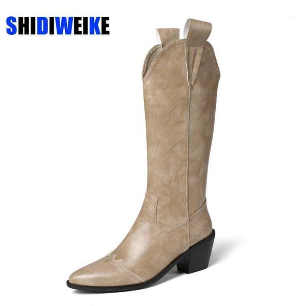 boots womens western retro knee high handmade leather long booties women cowboy fashion casual shoes 2021 ac0221, Black
boots womens western retro knee high handmade leather long booties women cowboy fashion casual shoes 2021 ac0221, Black