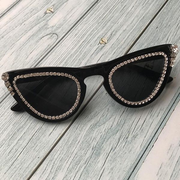 zaolihu women sunglasses cat eye diamond eyeglasses uv400 black sunglass ladies handmade eyewear, White;black
zaolihu women sunglasses cat eye diamond eyeglasses uv400 black sunglass ladies handmade eyewear, White;black