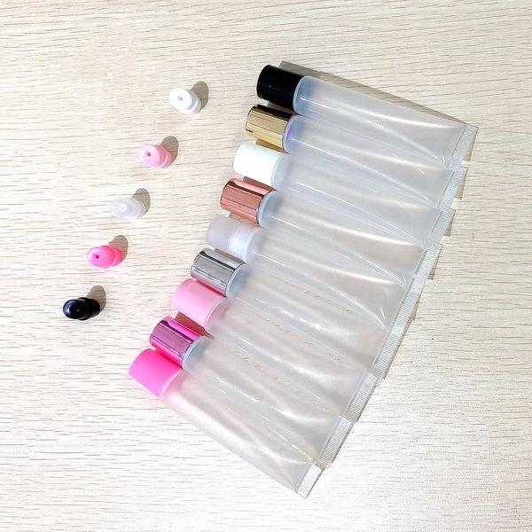 10ml 15ml 20ml empty lip gloss containers refillable soft cosmetic squeeze tubes for diy lip gloss balm cosmetic straight flat cap
10ml 15ml 20ml empty lip gloss containers refillable soft cosmetic squeeze tubes for diy lip gloss balm cosmetic straight flat cap