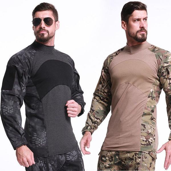 outdoor shirts mens tactical clothing combat hunting camouflage army uniform long sleeve paintball camping hiking 20211, Gray;blue
outdoor shirts mens tactical clothing combat hunting camouflage army uniform long sleeve paintball camping hiking 20211, Gray;blue