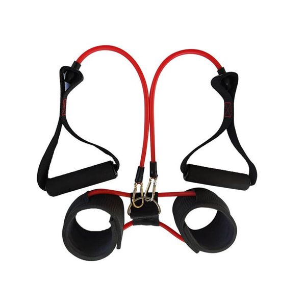 handle leg elastic band fitness equipment arm stretch training leg elastic band arm stretch training fitness
