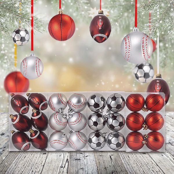 60mm tree decorat christmas decorations ball baseball football basketball home decor
60mm tree decorat christmas decorations ball baseball football basketball home decor