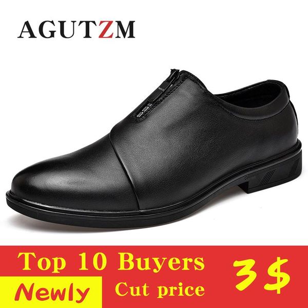 2020 business/leisure formal shoes genuine leather dress shoes men big size 37-47 flat zip design, Black
2020 business/leisure formal shoes genuine leather dress shoes men big size 37-47 flat zip design, Black