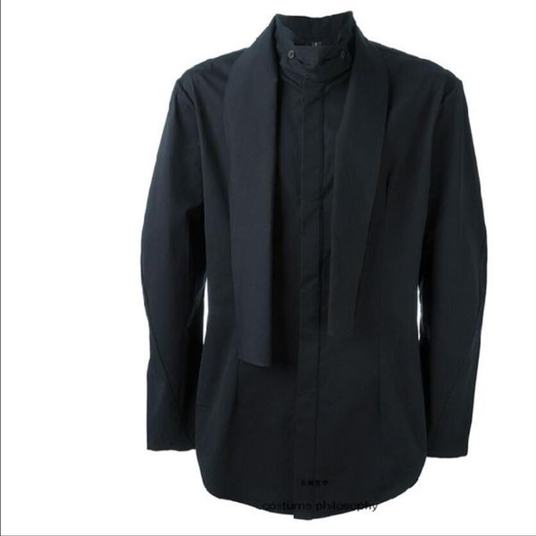 2020 s-6xl scarf shirt sews long black male model sleeve stage pass out personality stylist shirts clothes ixnw, White;black
2020 s-6xl scarf shirt sews long black male model sleeve stage pass out personality stylist shirts clothes ixnw, White;black