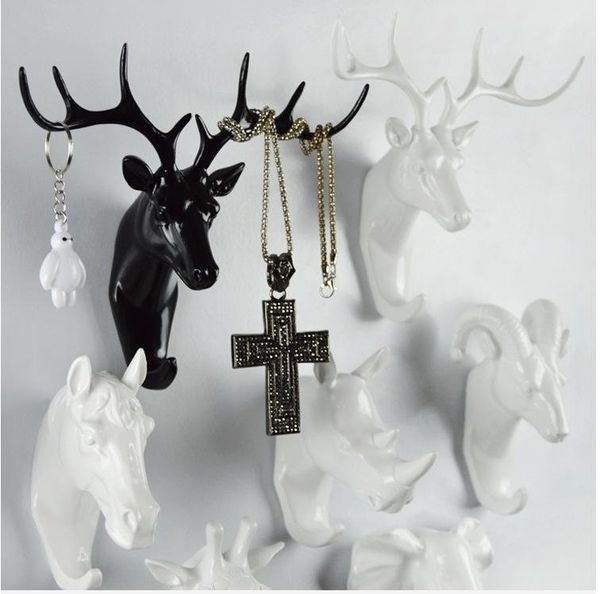 animal head creative decoration hook wall decoration resin handicraft gifts simple fashion household articles
animal head creative decoration hook wall decoration resin handicraft gifts simple fashion household articles