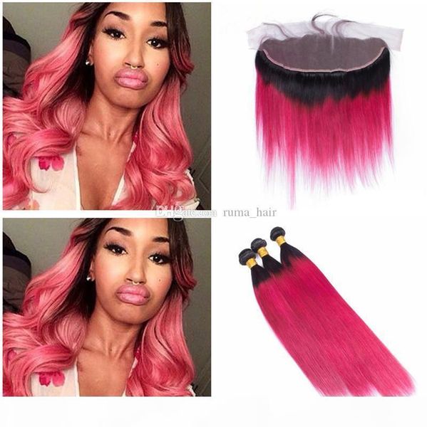 rose red straight human hair with lace frontal dark root ombre lace frontal with bundles silky straight human hair weaves, Black;brown
rose red straight human hair with lace frontal dark root ombre lace frontal with bundles silky straight human hair weaves, Black;brown
