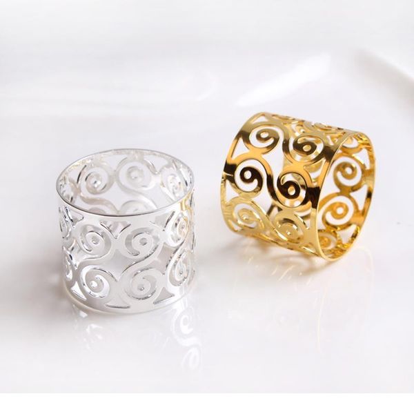 6/10pcs silver gold metal hollow carving floral smooth napkin rings napkin buckle holder wedding party banquet dinn qylrnw
6/10pcs silver gold metal hollow carving floral smooth napkin rings napkin buckle holder wedding party banquet dinn qylrnw