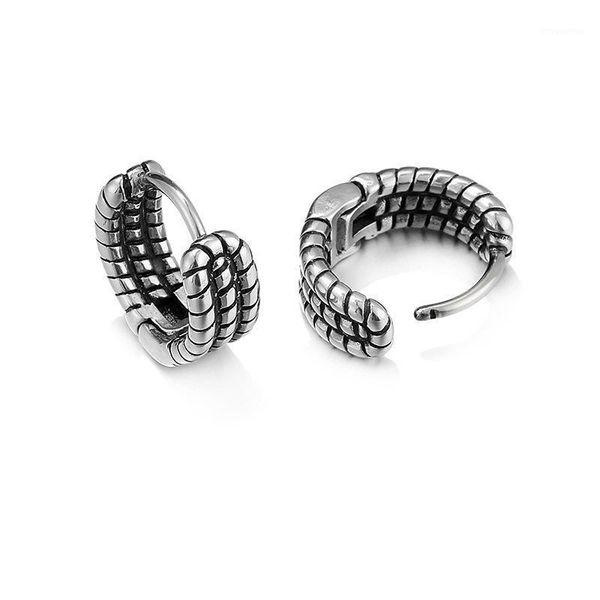trendy new design rock punk stud earrings for men round circle piercing stainless steel earrings jewelry no allergic1, Golden;silver
trendy new design rock punk stud earrings for men round circle piercing stainless steel earrings jewelry no allergic1, Golden;silver