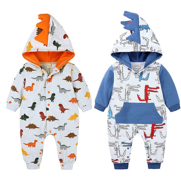 2019 spring autumn baby clothes hooded dinosaur jumpsuit newborn infant baby boy girl onesie romper outfits y1221, Blue
2019 spring autumn baby clothes hooded dinosaur jumpsuit newborn infant baby boy girl onesie romper outfits y1221, Blue