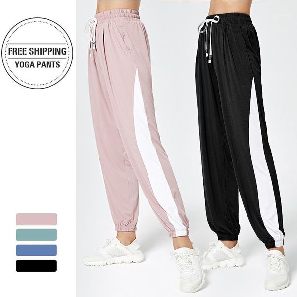 running pants sports autumn women loose yoga trousers exercise fitness jogging workout sport1, Black;blue
running pants sports autumn women loose yoga trousers exercise fitness jogging workout sport1, Black;blue