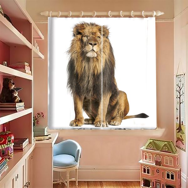 3d printed blackout curtains african steppe lion pattern short curtain for children room thickened fabric bedroom short curtains
3d printed blackout curtains african steppe lion pattern short curtain for children room thickened fabric bedroom short curtains