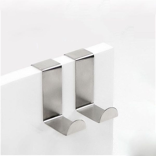 2pcs/set stainless steel hooks door back hook kitchen cabinet clothes home storage hanger organizer pothook
2pcs/set stainless steel hooks door back hook kitchen cabinet clothes home storage hanger organizer pothook