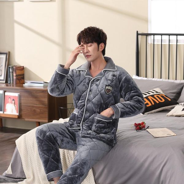 mimi thickening male money clip cotton flannel warm coral fleece pajamas manufacturers selling can be customized oem, Black;brown
mimi thickening male money clip cotton flannel warm coral fleece pajamas manufacturers selling can be customized oem, Black;brown
