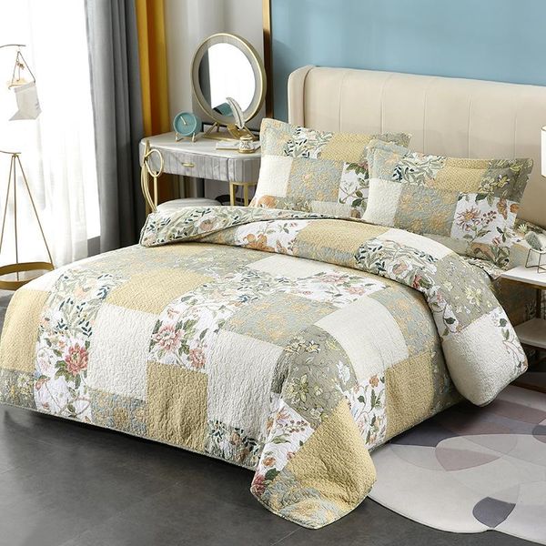 chausub bedspreads cotton quilt set 3pcs floral patchwork coverlet bed cover pillowcase queen size 4pcs duvet cover sets
chausub bedspreads cotton quilt set 3pcs floral patchwork coverlet bed cover pillowcase queen size 4pcs duvet cover sets