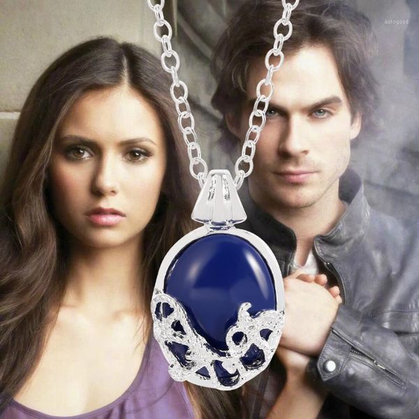 pendant necklaces the vampire diaries necklace katherine movie vintage jewelry for women elena gilbert verne prairie1, Silver
pendant necklaces the vampire diaries necklace katherine movie vintage jewelry for women elena gilbert verne prairie1, Silver
