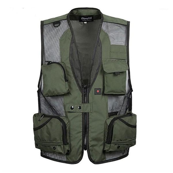 men's cameraman vests waistcoat man fisher director reporter vest sleeveless coat quick dry mesh multi pockets jacket1, Black;white
men's cameraman vests waistcoat man fisher director reporter vest sleeveless coat quick dry mesh multi pockets jacket1, Black;white