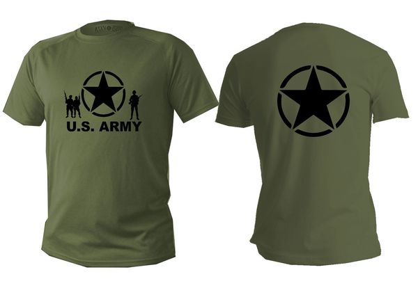 2019 t shirt mens short sleeve green olive us army military man usa shirts sport hooded sweatshirt hoodie
