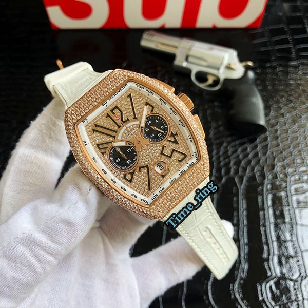edition v45 sc dt diamond dial rose gold steel case japan vk five needles quartz movement mens watch white leather strap sport watches, Slivery;brown
edition v45 sc dt diamond dial rose gold steel case japan vk five needles quartz movement mens watch white leather strap sport watches, Slivery;brown