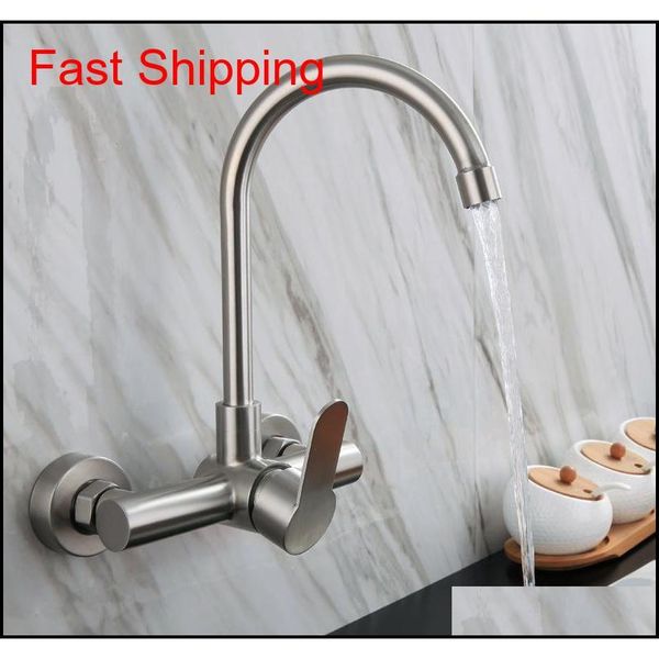 kitchen faucet stainless steel bathroom basin sink tap wall mounted 360 degree swivel double hole cold water qylmrf yh_pack
kitchen faucet stainless steel bathroom basin sink tap wall mounted 360 degree swivel double hole cold water qylmrf yh_pack
