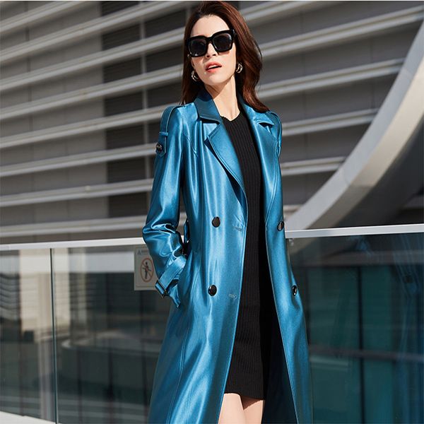 blue bright face windbreaker women's 2020 autumn new european and american style waist closing and drooping feeling double breas 1031, Tan;black
blue bright face windbreaker women's 2020 autumn new european and american style waist closing and drooping feeling double breas 1031, Tan;black
