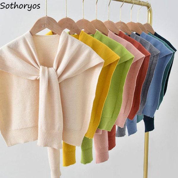 women shrugs sweater solid sleeveless candy colors student all-match spring autumn tie shawl knitted wool sweaters soft warm top, White
women shrugs sweater solid sleeveless candy colors student all-match spring autumn tie shawl knitted wool sweaters soft warm top, White