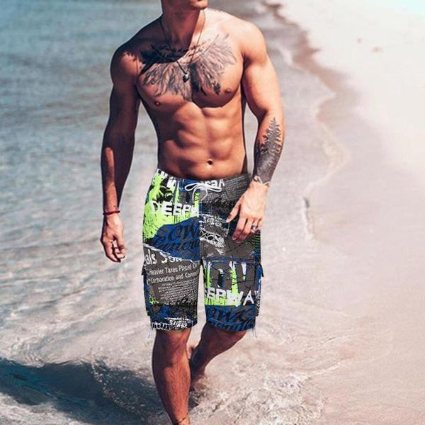 men's shorts men fashion casual printing waterproof beach surfing swimming loose short pants 20211, White;black
men's shorts men fashion casual printing waterproof beach surfing swimming loose short pants 20211, White;black