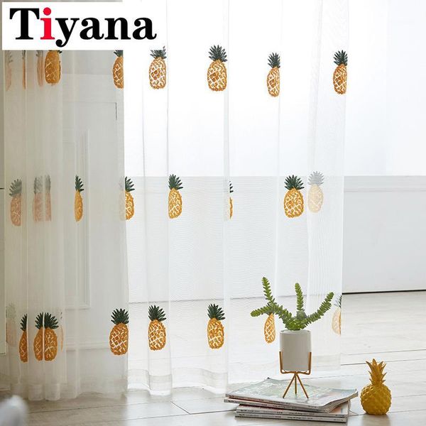 cute pineapple embroidered white sheer curtains for living room bedroom kids room fruit tulle for kitchen window drapes p430x1
cute pineapple embroidered white sheer curtains for living room bedroom kids room fruit tulle for kitchen window drapes p430x1