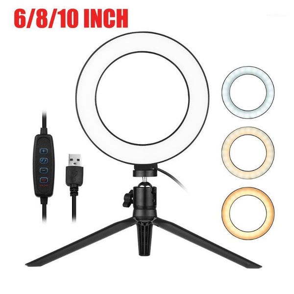 pgraphy led selfie ring light 26/8/10inch dimmable usb camera phone studio ring lamp with tripods for makeup video live1
pgraphy led selfie ring light 26/8/10inch dimmable usb camera phone studio ring lamp with tripods for makeup video live1