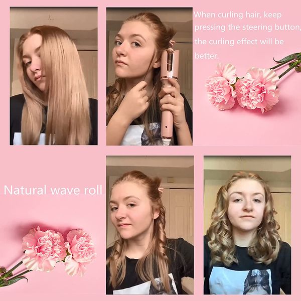 automatic hair curler deep wave hair curling iron wand ceramic rotating barrel wave curlers pink corrugated deep hair curler perfections
automatic hair curler deep wave hair curling iron wand ceramic rotating barrel wave curlers pink corrugated deep hair curler perfections