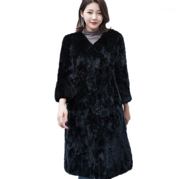 women's fur & faux 100% real coat autumn women thicken long jacket plus size 4xl womens winter luxury coat1, Black
women's fur & faux 100% real coat autumn women thicken long jacket plus size 4xl womens winter luxury coat1, Black